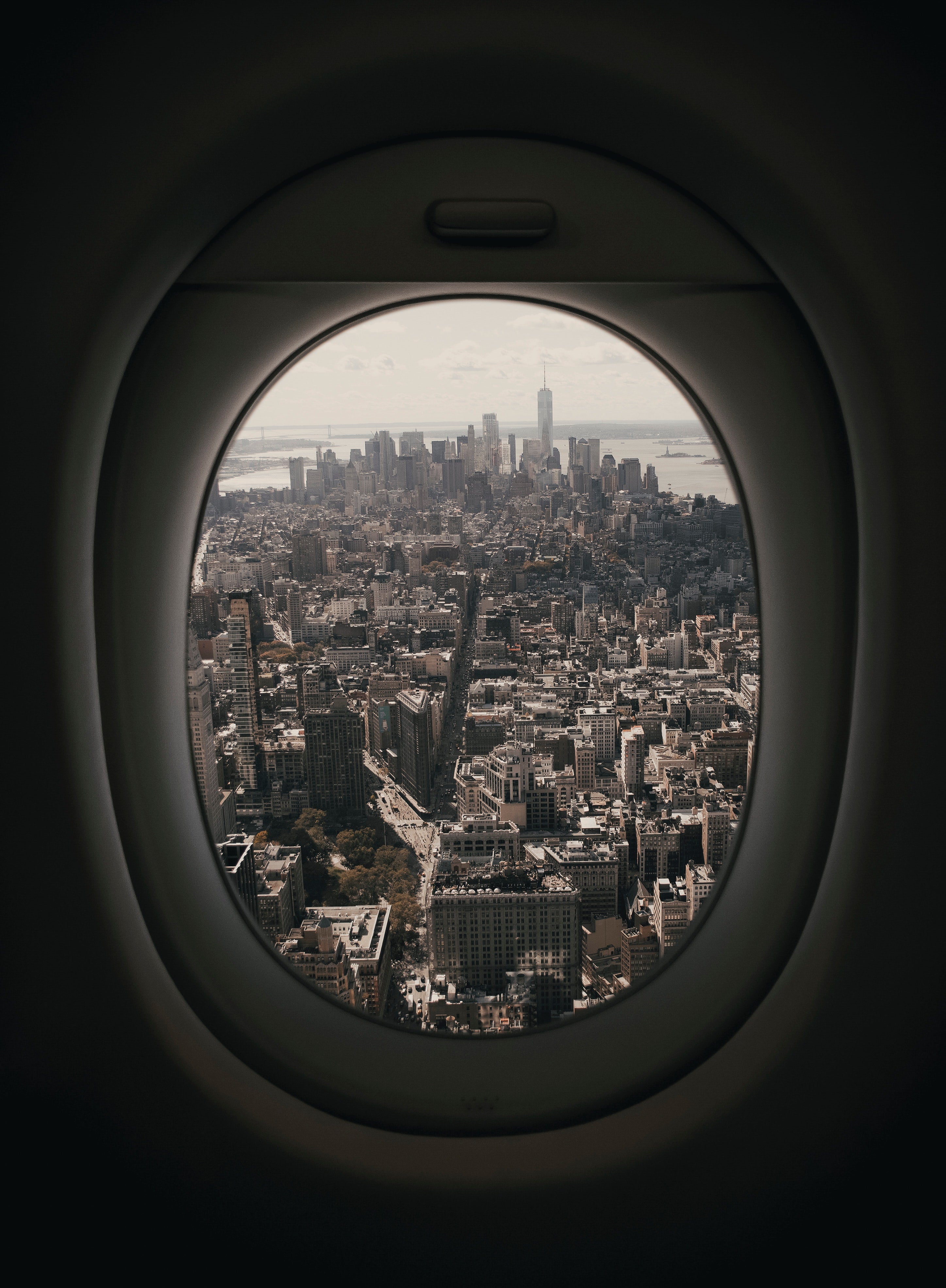 Airplane window