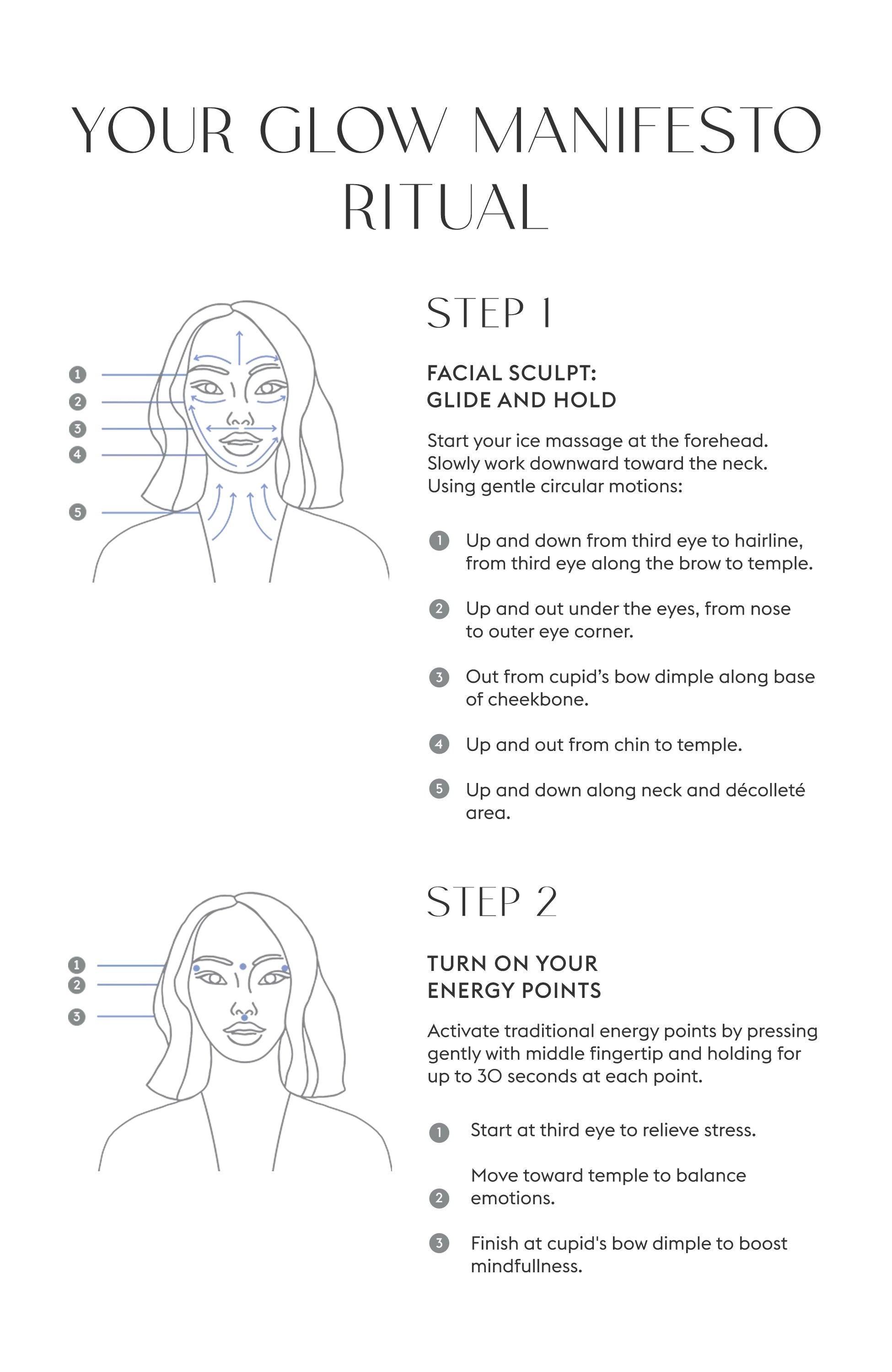 Frozen Essence: Glow Manifesto Ice Cubes