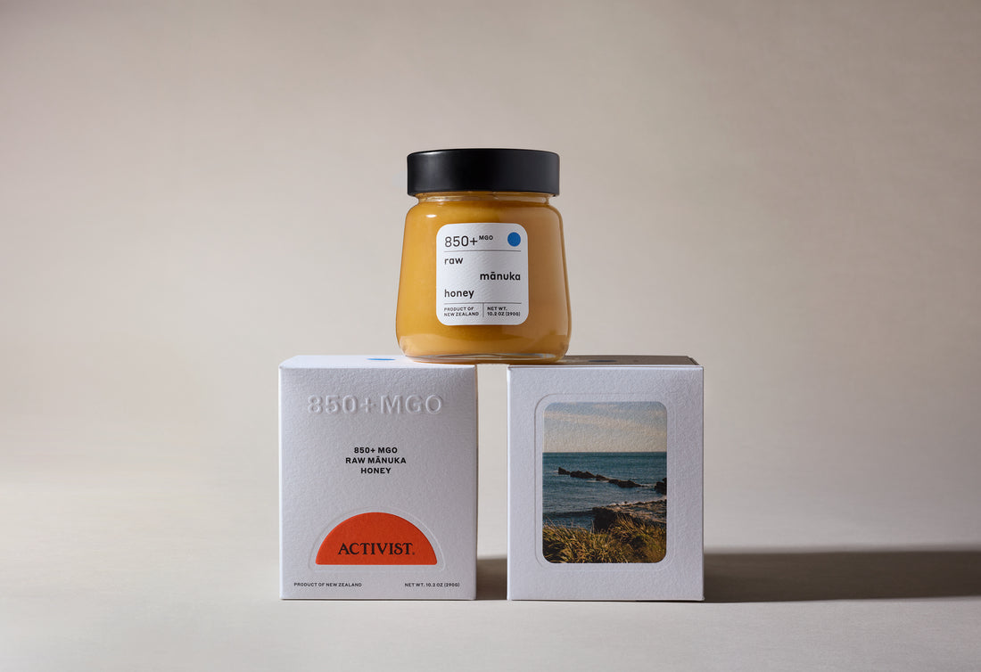 850+MGO Raw Mānuka Honey