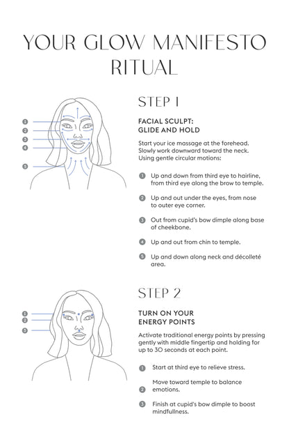 Frozen Essence: Glow Manifesto Ice Cubes