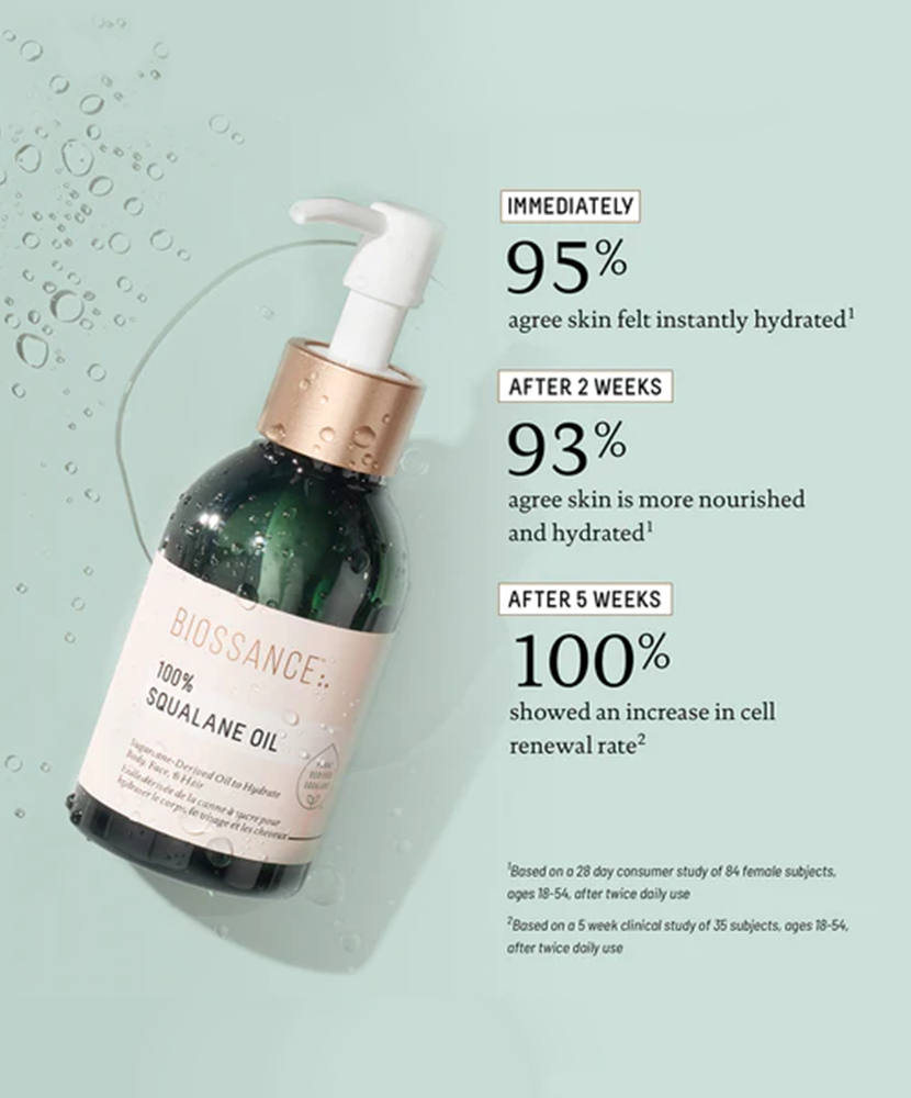 Biossance 100% Squalane Oil